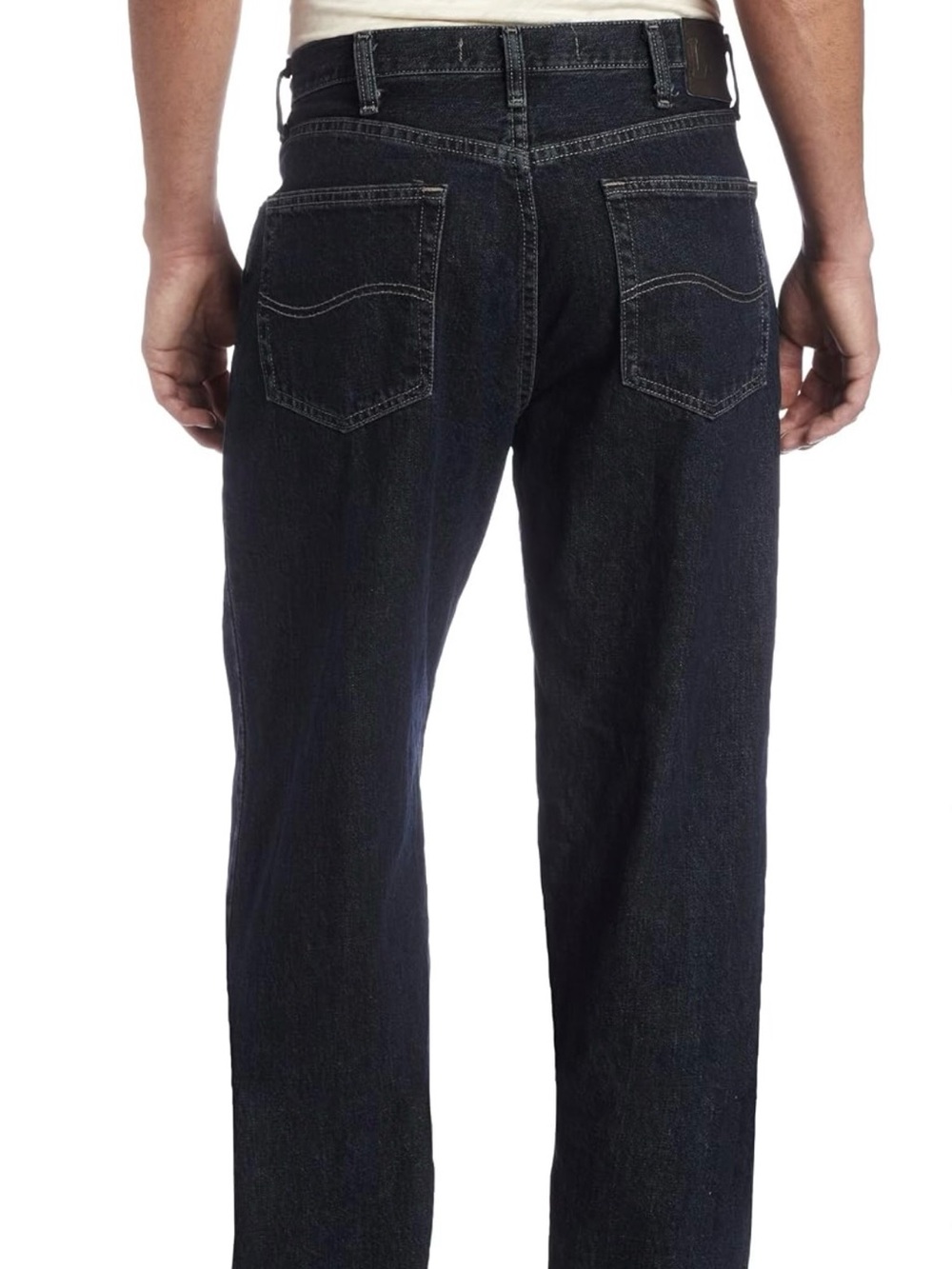 Lee Men's Relaxed Fit Straight Leg Jeans Dark Quartz 40WX30L